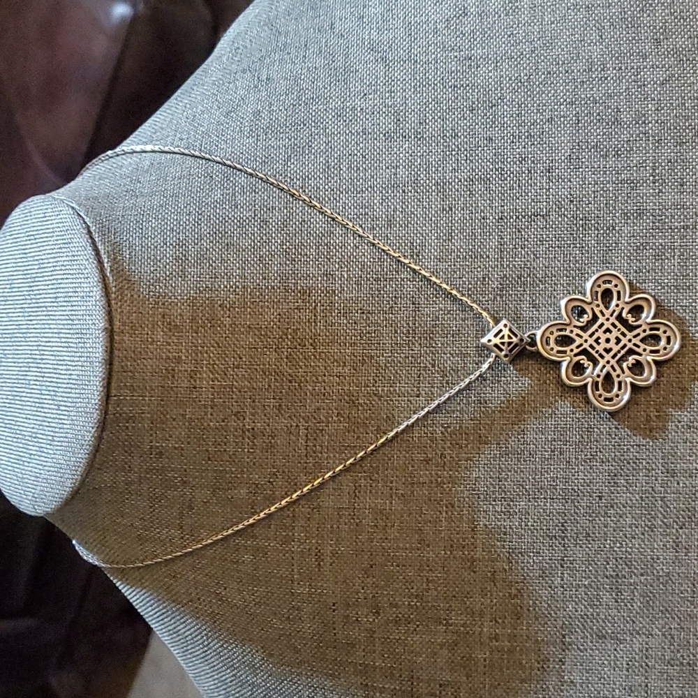 Brighton Silver Necklace 18inch